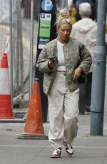 MOLLY RAINFORD Leaves Eastenders Set in London 08/04/2023