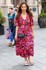 MYLEENE KLASS Leaves Smooth Radio Studios in London 08/19/2023