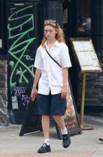 NATALIA DYER Out and About in New York 08/27/2023