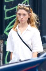 NATALIA DYER Out with Friends in New York 08/27/2023