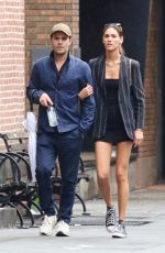 NATALIE KUCKENBURG and Paul Wesley Out in New York 08/24/2023