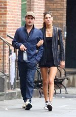 NATALIE KUCKENBURG and Paul Wesley Out in New York 08/24/2023