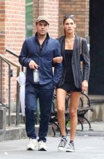 NATALIE KUCKENBURG and Paul Wesley Out in New York 08/24/2023