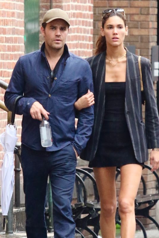 NATALIE KUCKENBURG and Paul Wesley Out in New York 08/24/2023