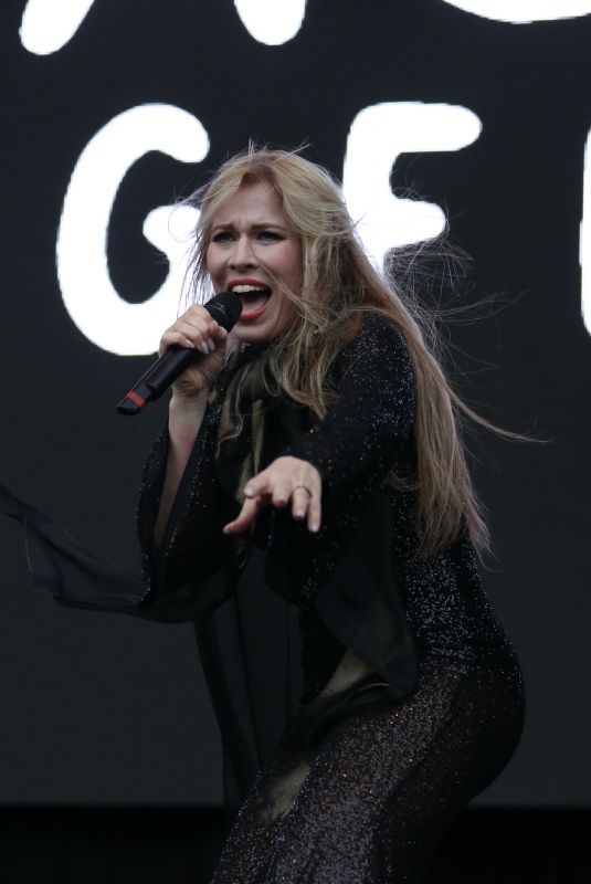 NATASHA BEDINGFIELD Performs at Manchester Pride 08/27/2023