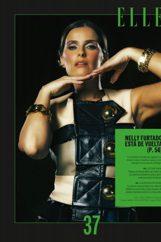 NELLY FURTADO in Elle Magazine, Mexico August 2023