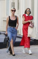 NICKY HILTON and OLIVIA PALERMO Out Shopping in New York 08/02/2023
