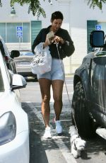 NICOLE MURPHY Out Shopping with Her Dog at Bristol Farms in Beverly Hills 08/23/2023 