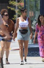 NICOLE MURPHY Out with Friends in West Hollywood 08/23/2023