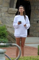 NINA DOBREV and Shaun White Out with Their Dog in Los Angeles 08/24/2023