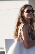 NINA SENICAR Arrives at Aiport in Belgrade 08/27/2023