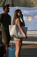 NINA SENICAR Arrives at Aiport in Belgrade 08/27/2023
