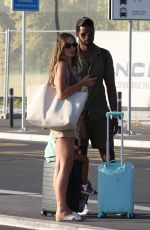 NINA SENICAR Arrives at Aiport in Belgrade 08/27/2023