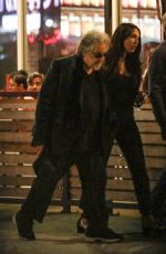 NOOR ALFALLAH and Al Pacino Out for Dinner with Friends at Killer Noodle in Westwood 08/05/2023