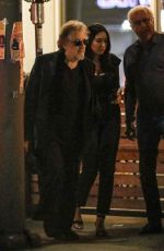 NOOR ALFALLAH and Al Pacino Out for Dinner with Friends at Killer Noodle in Westwood 08/05/2023