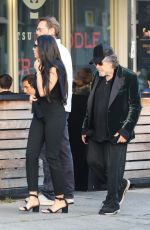 NOOR ALFALLAH and Al Pacino Out for Dinner with Friends at Killer Noodle in Westwood 08/05/2023