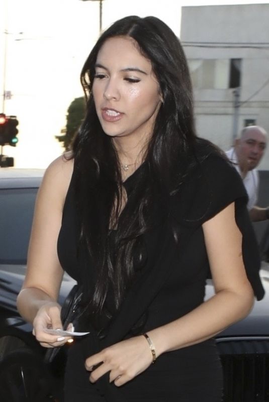 NOOR ALFALLAH Arrives for Dinner with Al Pacino in Santa Monica 08/01/2023