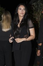 NOOR ALFALLAH Out for Dinner at Giorgio Baldi in Santa Monica 08/03/2023