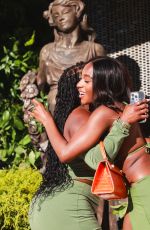 NORMANI at Revolve x Yevrah Swim Launch in Hollywood 08/15/2023