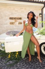 NORMANI at Revolve x Yevrah Swim Launch in Hollywood 08/15/2023