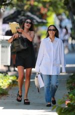 OLIVIA CULPO and CARA SANTANA Out on Melrose Ave in West Hollywood 08/24/2023