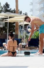 OLIVIA HAWKINS in Bikini at a Pool of a Hotel in Mallorca 08/19/2023