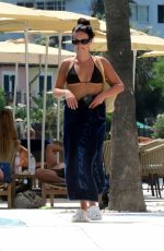 OLIVIA HAWKINS in Bikini at a Pool of a Hotel in Mallorca 08/19/2023