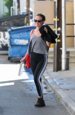 OLIVIA WILDE Leaves a Gym in Studio City 08/23/2023