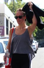 OLIVIA WILDE Leaves a Gym in Studio City 08/23/2023