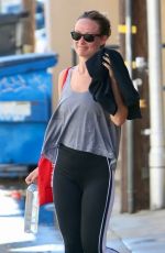 OLIVIA WILDE Leaves a Gym in Studio City 08/23/2023