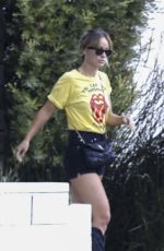 OLIVIA WILDE Out and About in Los Angeles 08/28/2023