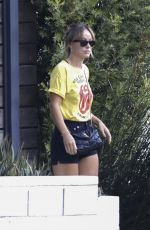 OLIVIA WILDE Out and About in Los Angeles 08/28/2023