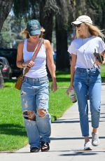 OLIVIA WILDE Out for Lunch and Shopping with a Friend in Silverlake 08/27/2023