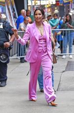 PADMA LAKSHMI Arrives at GMA Studio in New York 8/15/2023