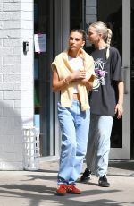 PAIGE LORENZE Outside Her Pop-up Shop in New York 08/26/2023