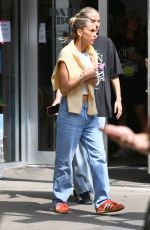 PAIGE LORENZE Outside Her Pop-up Shop in New York 08/26/2023