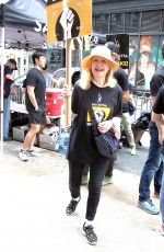 PATRICIA CLARKSON and SUSAN SARANDON at SAG-AFTRA Strike in New York 08/007/2023