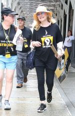 PATRICIA CLARKSON and SUSAN SARANDON at SAG-AFTRA Strike in New York 08/007/2023