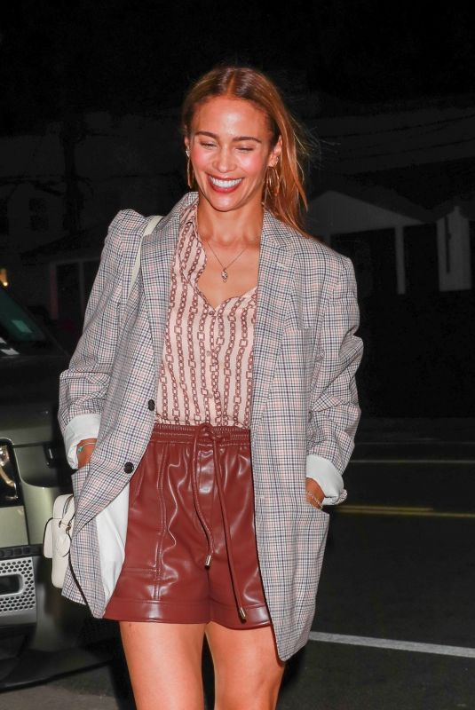 PAULA PATTON Out for Dinner at Giorgio Baldi in Santa Monica 08/12/2023