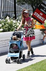 PHOEBE PRICE at Picket Line at Netflix in Los Angeles 08/03/2023