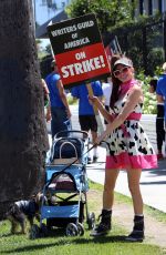 PHOEBE PRICE at Picket Line at Netflix in Los Angeles 08/03/2023