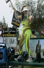 PHOEBE PRICE at SAG Strike at Netflix Offices in Hollywood 08/10/2023