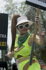 PHOEBE PRICE at SAG Strike at Netflix Offices in Hollywood 08/10/2023