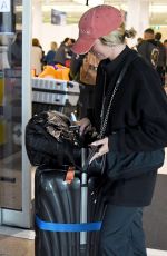 PIP EDWARDS Arrives at Sydney International Airport 08/08/2023