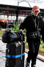 PIP EDWARDS Arrives at Sydney International Airport 08/08/2023