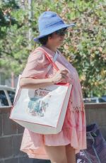 Pregnant ALIA SHAWKAT Out and About in Los Feliz 08/06/2023