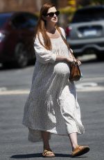 Pregnant BONNIE WRIGHT Pick Up Dr. Bonners All-One Natural Soap from a Post Office in Los Angeles 08/23/2023