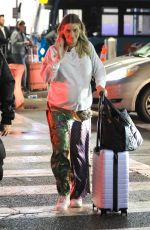 Pregnant CLAIRE HOLT Arrives at LAX Airport 08/21/2023