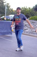 Pregnant STASSI SCHREDER and Beau Clark Arrives at Bootsy Bellows in Los Angeles 08/05/2023