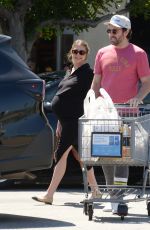 Pregnant STASSI SCHROEDER and Beau Clark Leaves Grocery Store in Los Angeles 08/25/2023